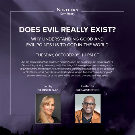 Does Evil Exist
