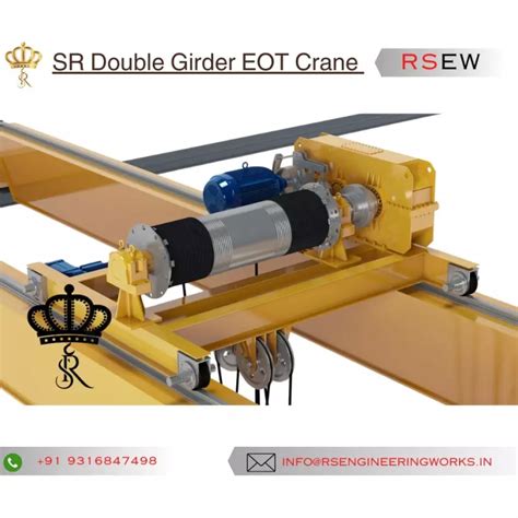 Double Girder Electric Overhead Traveling Cranes - R.S Engineering Works