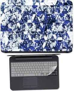 Splendid STICKER 2 IN 1 LAPTOP PRINTED STICKER PACK WITH KEY GUARD, FOR ...