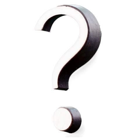 Download White Question Mark Transparent Background 05262024 ...