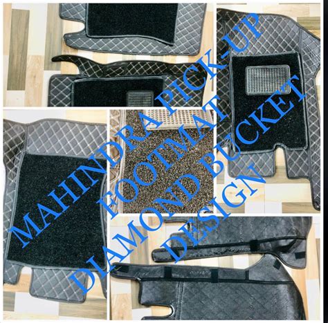Diamond Bucket Floor Mat for Mahindra Bolero Pick Up: Style and Safety ...