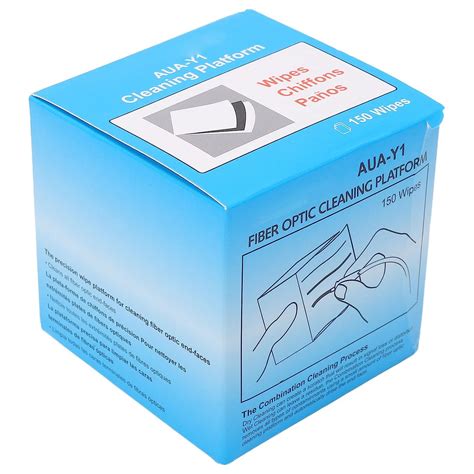 Fiber Optic Cleaner, Fiber Optic Cleaning Wipe Portable 150pcs for ...