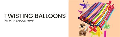 Crazy Sutra Animals Kit Twisting Balloons 100pcs Latex Long Modelling ...