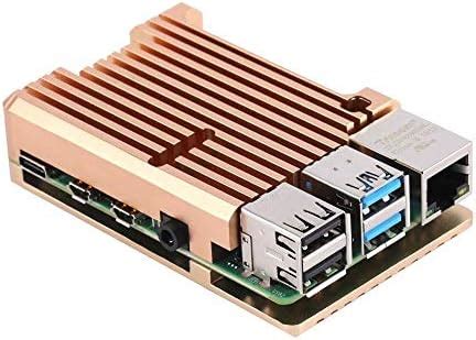 Amazon.in: Buy REES52 Raspberry Pi 5 Acrylic case Black Without Fan and ...