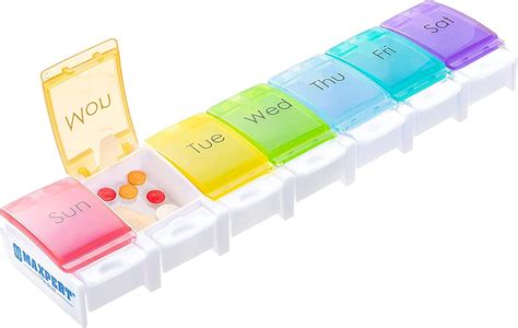 MaxpertMedical Maxpert Weekly Pill Organizer Case - Push Button India ...