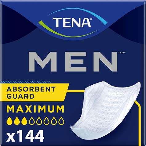 TENA Incontinence Guards for Men, Maximum Absorbency India | Ubuy