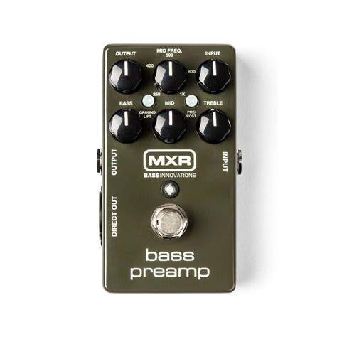 MXR M81 Bass Preamp Pedal – Stompbox.in