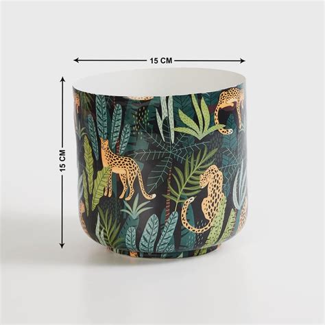 Buy Corsica Eden Metal Floor Planter from Corsica by Home Centre at ...