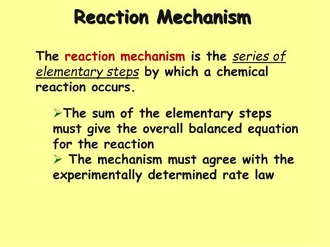 Image result for Reaction Mechanism