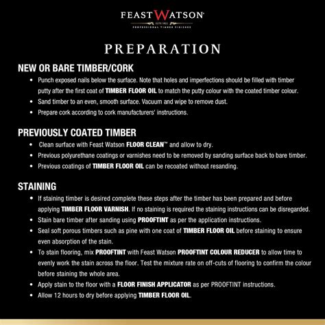 Feast Watson 4L Timber Floor Oil - Bunnings Australia