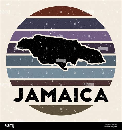 Jamaica national map hi-res stock photography and images - Alamy