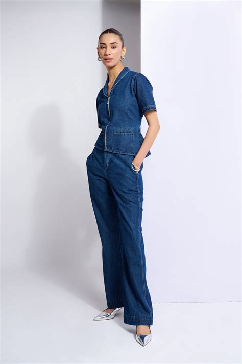 PENELOPE DENIM CO-ORD SET – VANTEN