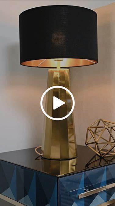 Docena Table Light Black / Brass