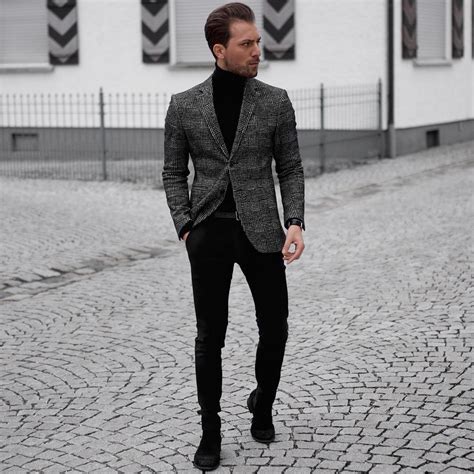 Turtleneck With Blazer