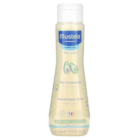 Mustela Baby Organic Wash - Gentle Shampoo with Avocado for Newborns ...