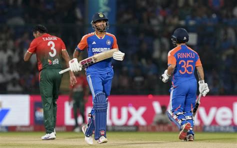 2nd T20I: Nitish Reddy, Rinku power India to 221/9 against Bangladesh