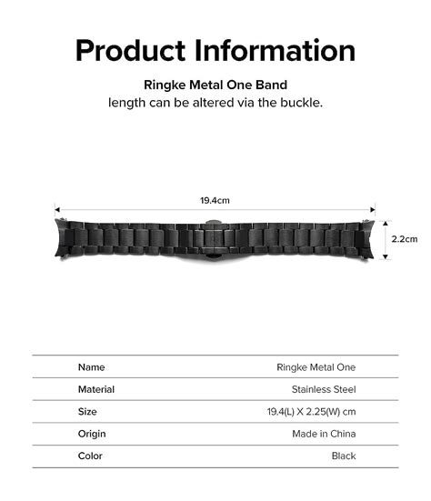 Samsung Galaxy Watch 6 Classic 43mm / 4C 42mm Metal One Stainless Stee