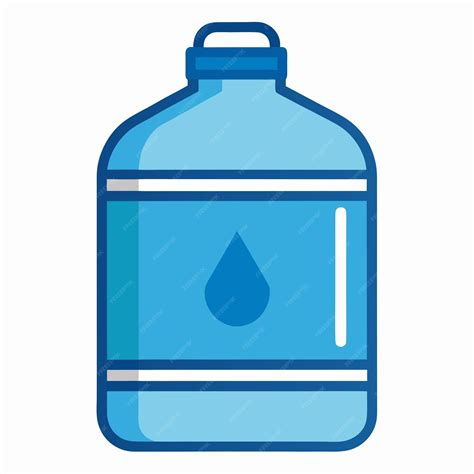 Water gallon icon clipart vector art and illustration | Premium AI ...