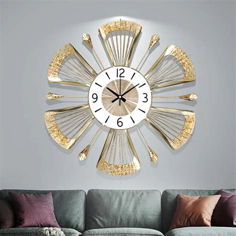 European Wrought Iron Wall Clock — All India Decor