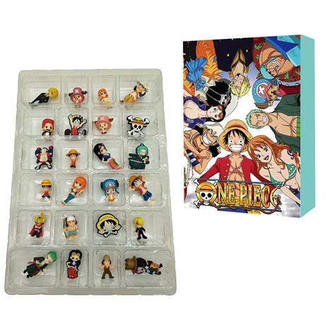 One Piece Advent Calendar Contains 24 Gifts Anime Blinds Boxs Calendar ...