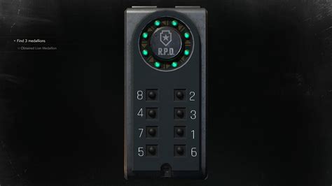 Dial Lock 3Rd Floor Re2