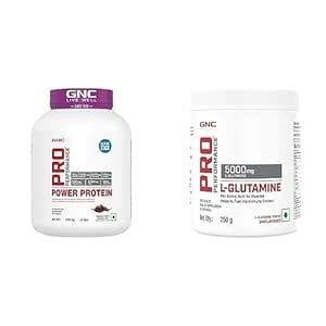GNC Pro Performance Power Protein| Double Rich Chocolate | 4 lbs & L ...