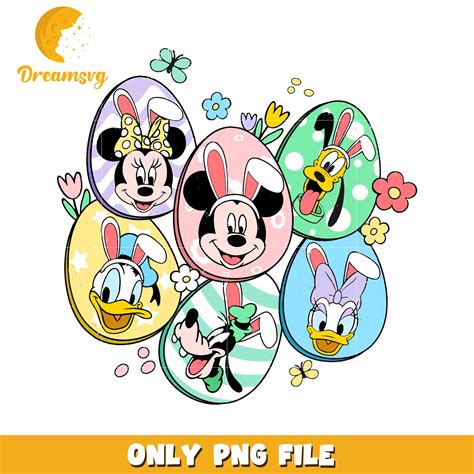 Disney Easter Eggs PNG Clipart – DreamSVG Store