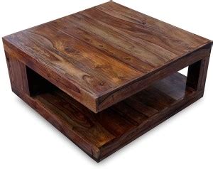 Taskwood Furniture Solid Wood Sheesham Wood Coffee Table For Living ...
