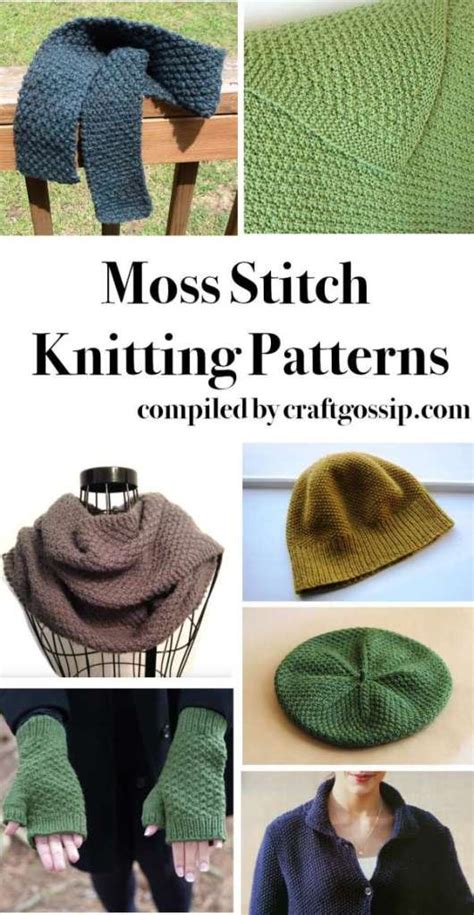 Moss Stitch Knitting Pattern 的图像结果