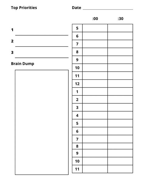 Buy The Original Timebox Template Online in India - Etsy