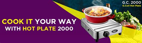 Buy WARMEX HOME APPLIANCES Electric G.Coil Hot Plate With Rotary Switch ...