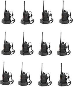SNARIYOVSN Baofeng (12 Pcs) BF-888S Premium Quality Handheld Amateur ...