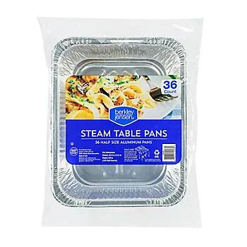 Berkley Jensen Half-Size Steam Table Pans, 36 ct. | BJ's Wholesale Club