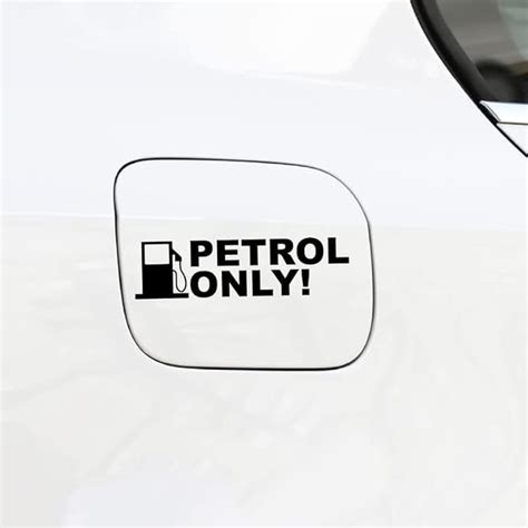 Roonir® Petrol Car Sticker for Fuel Tank, Waterproof Vinyl Sticker in ...