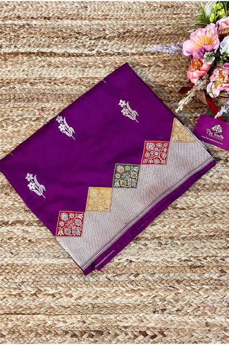 Pure Katan Silk Banarasi Handloom Dupatta - Kadhua Motifs – The Crafts ...