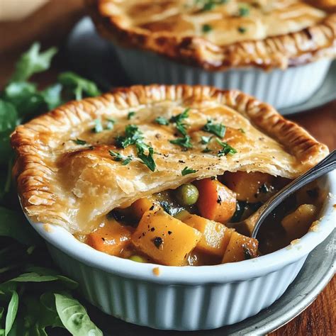 Hearty Roasted Autumn Vegetable Pot Pies: The Perfect Meatless Fall ...