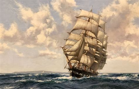 Homeward Bound c. 1930 by Montague Dawson (British) | Sailing, Old sailing ships, Ship paintings