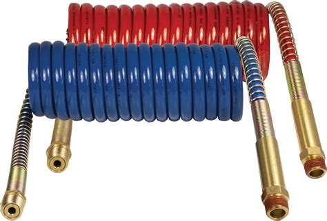 Buy Tectran 15 Ft. VORTECX Air Brake Hose Coil Set | 12 Pigtail Tractor ...