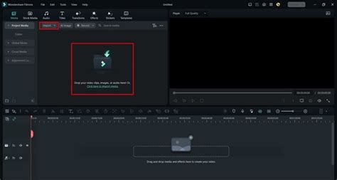 Learn More About the Video Editing Interface of Wondershare Filmora