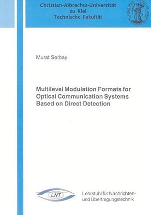 Buy Multilevel Modulation Formats for Optical Communication Systems ...