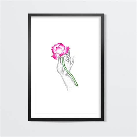 Buddha Lotus Wall Art | Sayli M – PosterGully