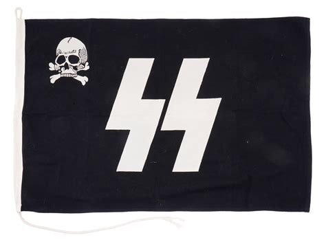 Lot 605 | WWII NAZI GERMAN WAFFEN SS FLAG
