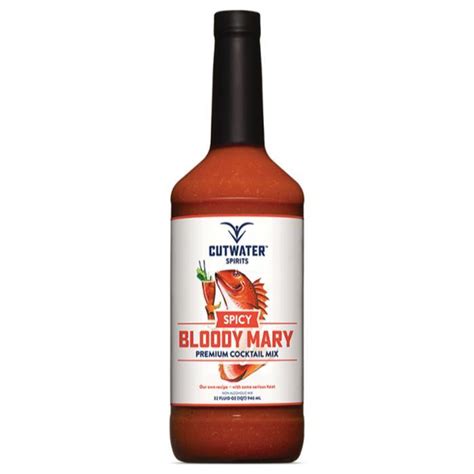 Cutwater Spirits Spicy Bloody Mary Mix - 32oz Bottle - Order Today