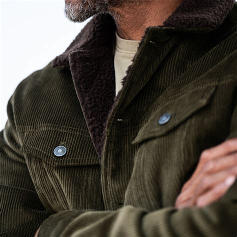 Montana Fleece-Lined Corduroy Trucker Jacket – Line of Trade