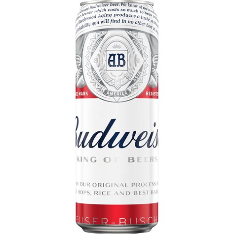 Budweiser Beer, 25 FL OZ Can - Walmart.com - Walmart.com