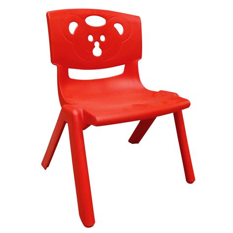 Sunbaby Magic Bear Face Chair Strong & Durable Plastic Best for School