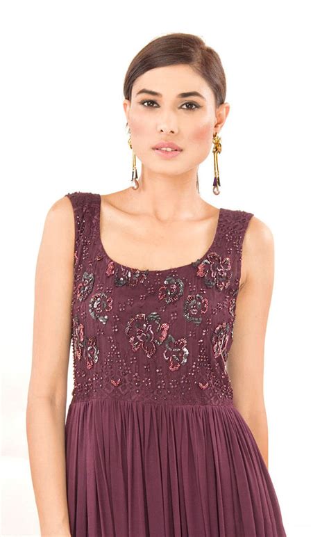 Burgundy Lace Gown Collection | Elegant Lace Dresses - Jasmine Bains