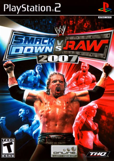 WWE SmackDown VS. Raw 2007 | Wwe game, Wwe game download, Playstation 2