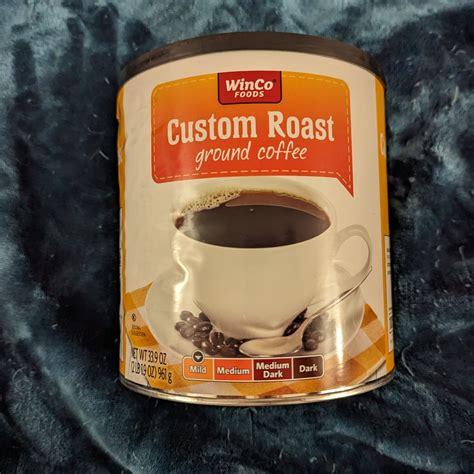 Custom Roast Ground Coffee Mild Roast from WinCo Foods - Vegan Product ...