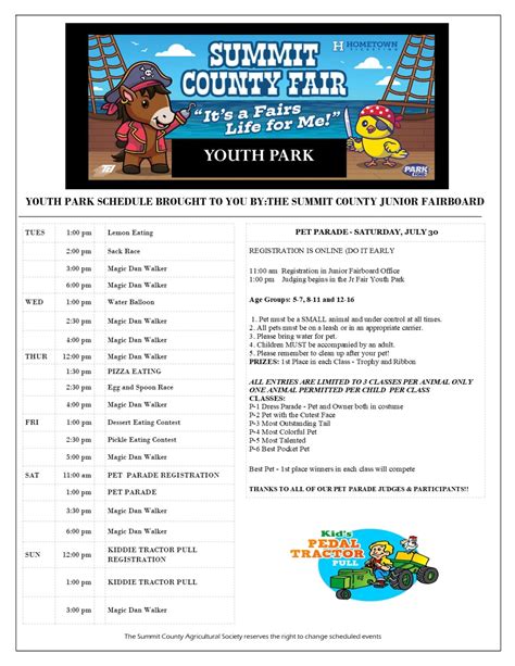 Antioch Fairgrounds Event Calendar